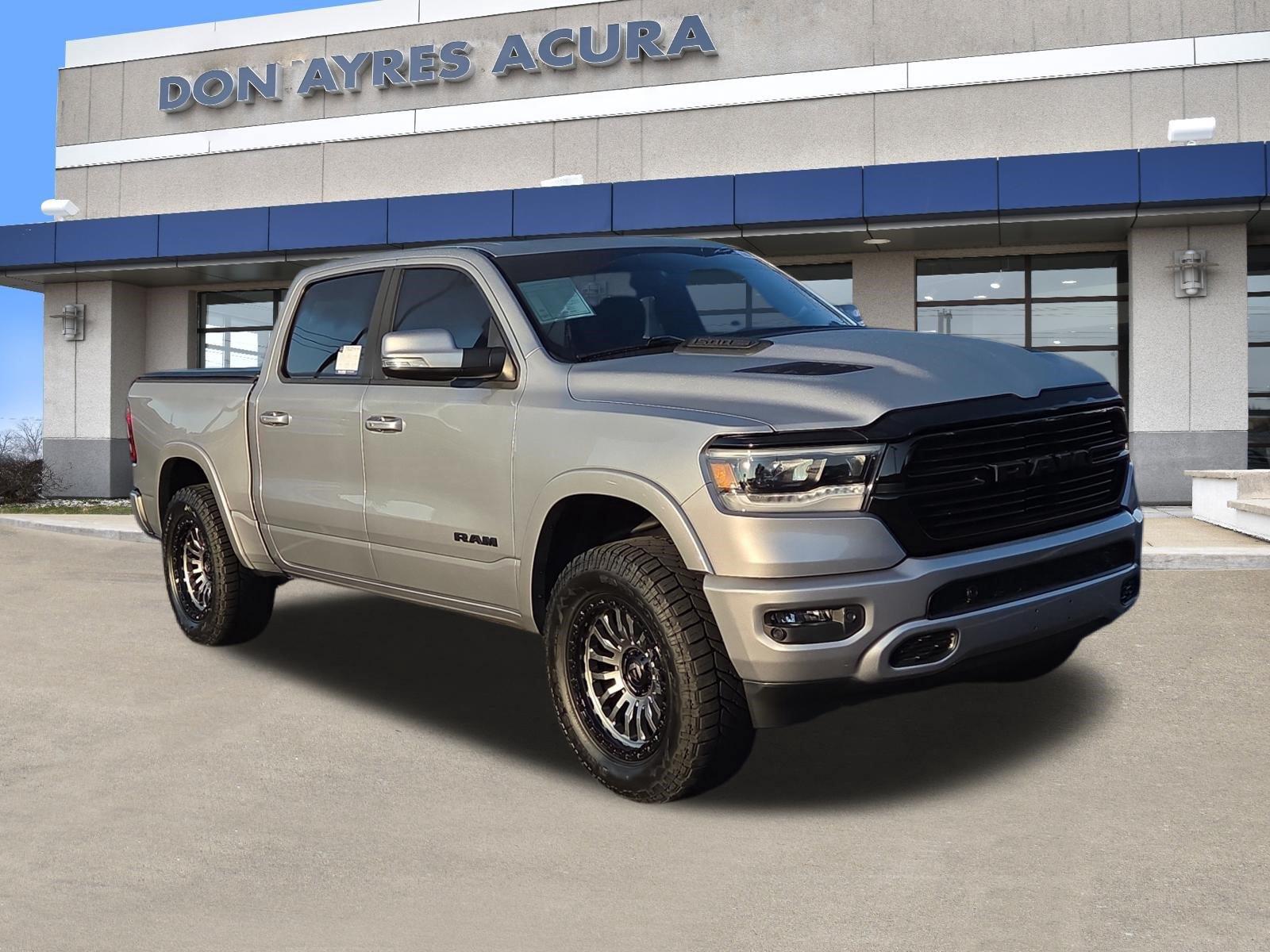 Billet Silver Metallic Clearcoat 2020 RAM 1500 Pickup Truck Four-Wheel Drive 8-Speed Automatic