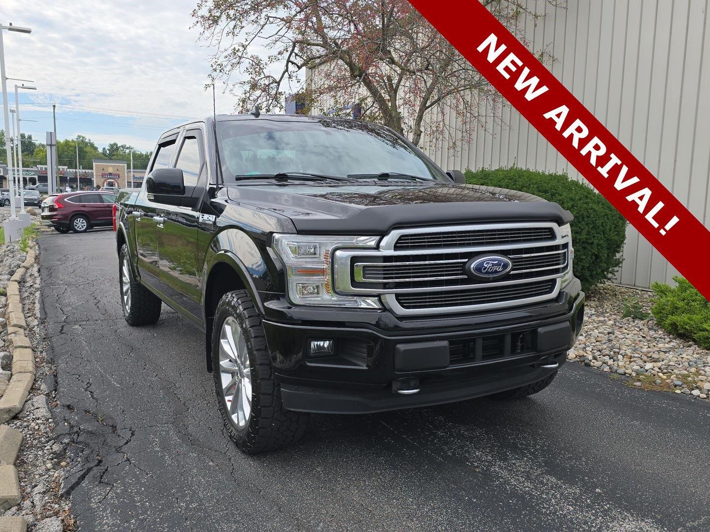 Shadow Black 2018 Ford F-150 Pickup Truck Four-Wheel Drive Automatic
