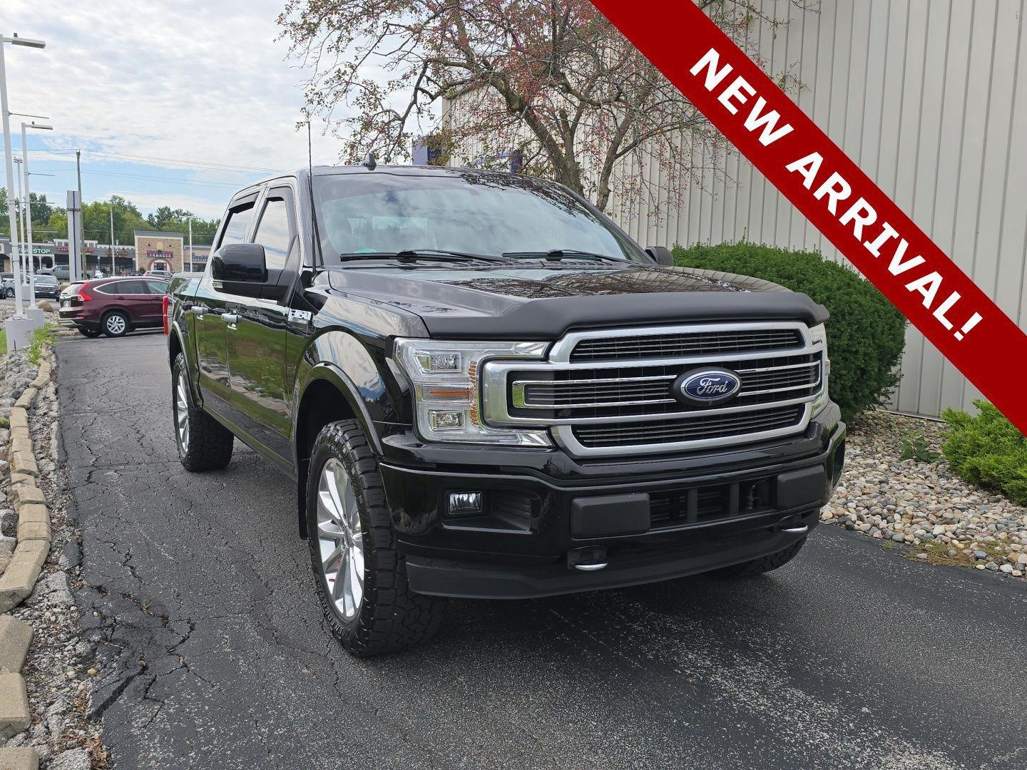 Shadow Black 2018 Ford F-150 Pickup Truck Four-Wheel Drive Automatic