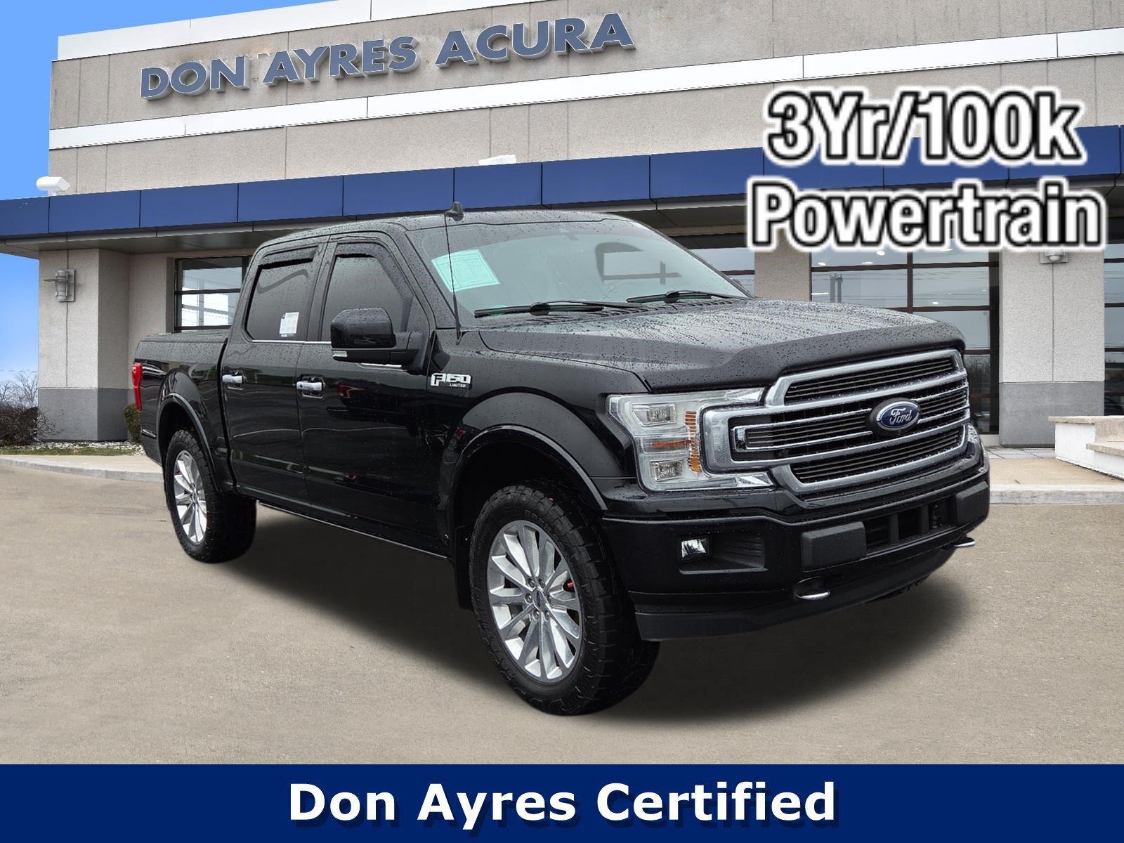 Shadow Black 2018 Ford F-150 Pickup Truck Four-Wheel Drive Automatic