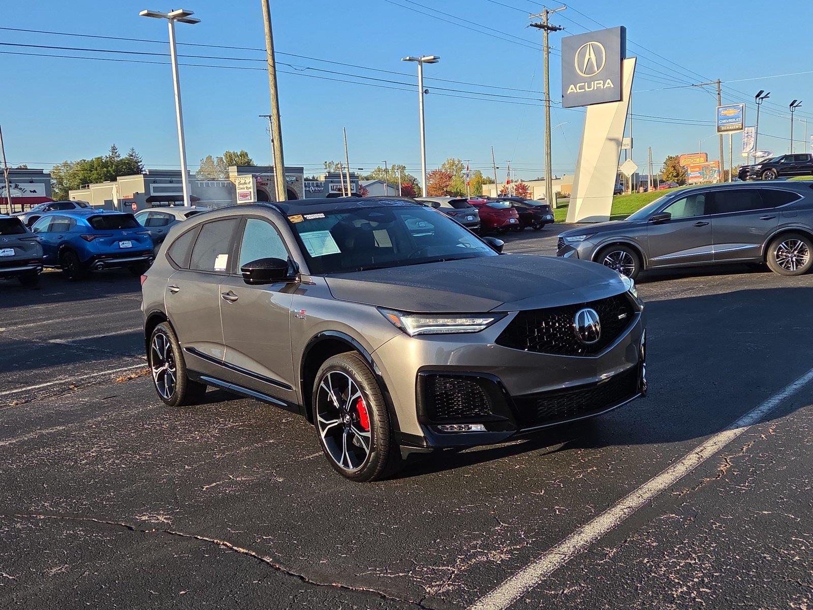 Liquid Carbon Metallic 2026 Acura MDX SUV / Crossover All-Wheel Drive Automatic