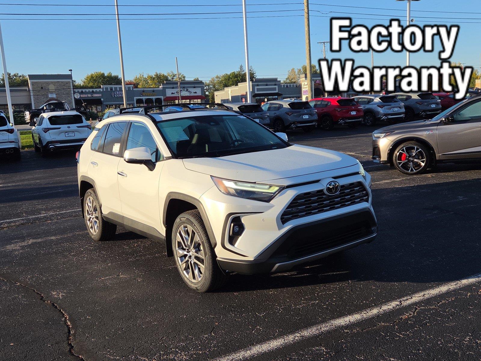 White (Wind Chill Pearl) 2023 Toyota RAV4 SUV / Crossover All-Wheel Drive Automatic