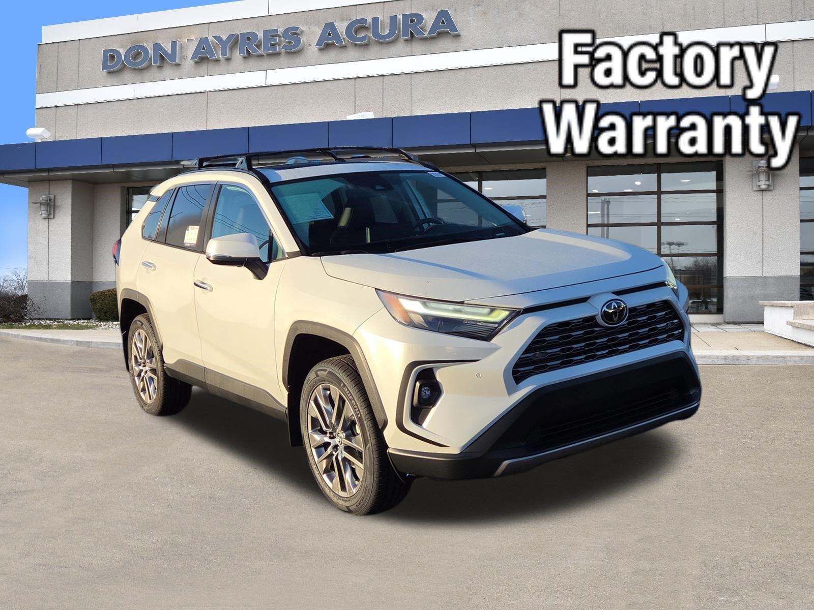 White (Wind Chill Pearl) 2023 Toyota RAV4 SUV / Crossover All-Wheel Drive Automatic