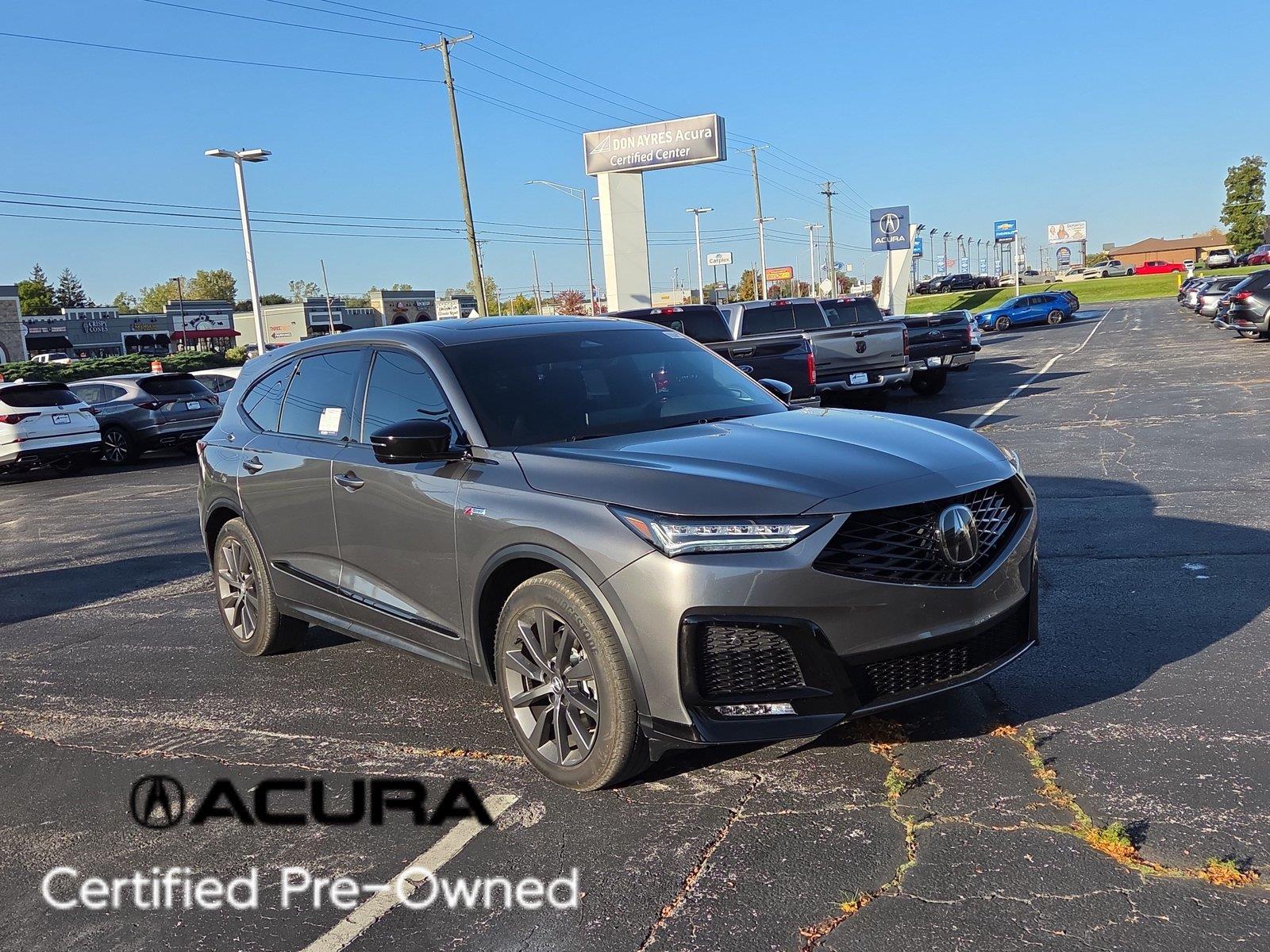 Liquid Carbon Metallic 2026 Acura MDX SUV / Crossover All-Wheel Drive Automatic