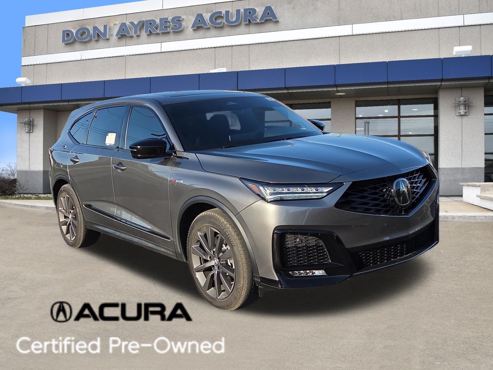 Liquid Carbon Metallic 2026 Acura MDX SUV / Crossover All-Wheel Drive Automatic