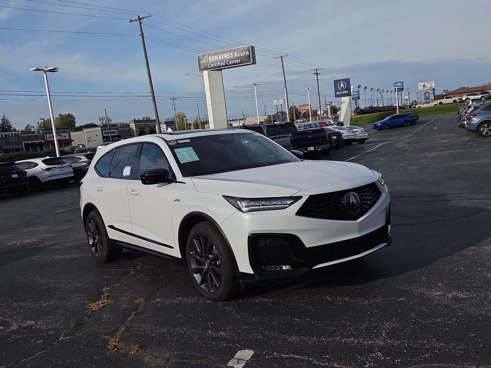 Platinum White Pearl 2026 Acura MDX SUV / Crossover All-Wheel Drive Automatic
