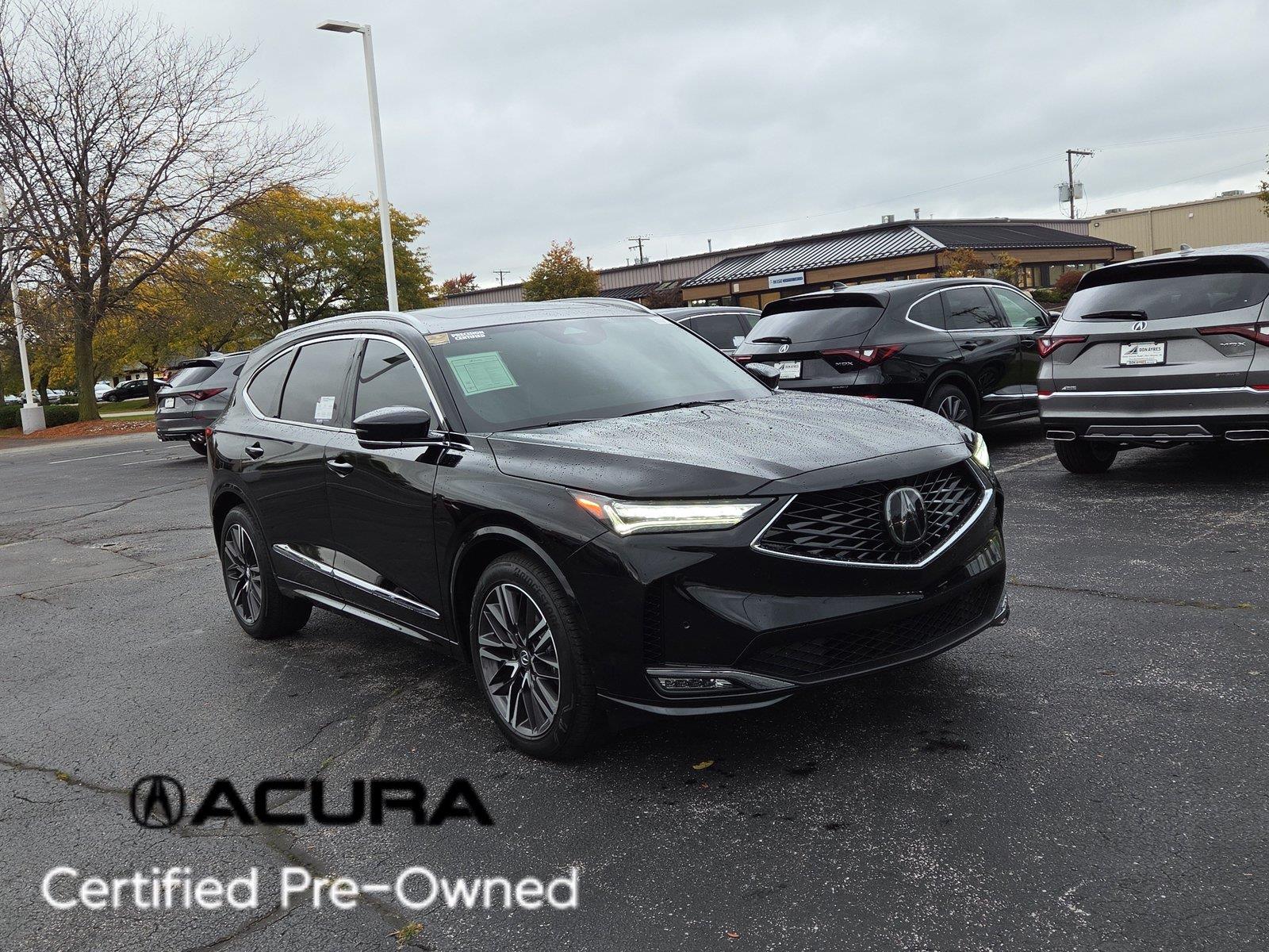 Majestic Black Pearl 2025 Acura MDX SUV / Crossover All-Wheel Drive Automatic