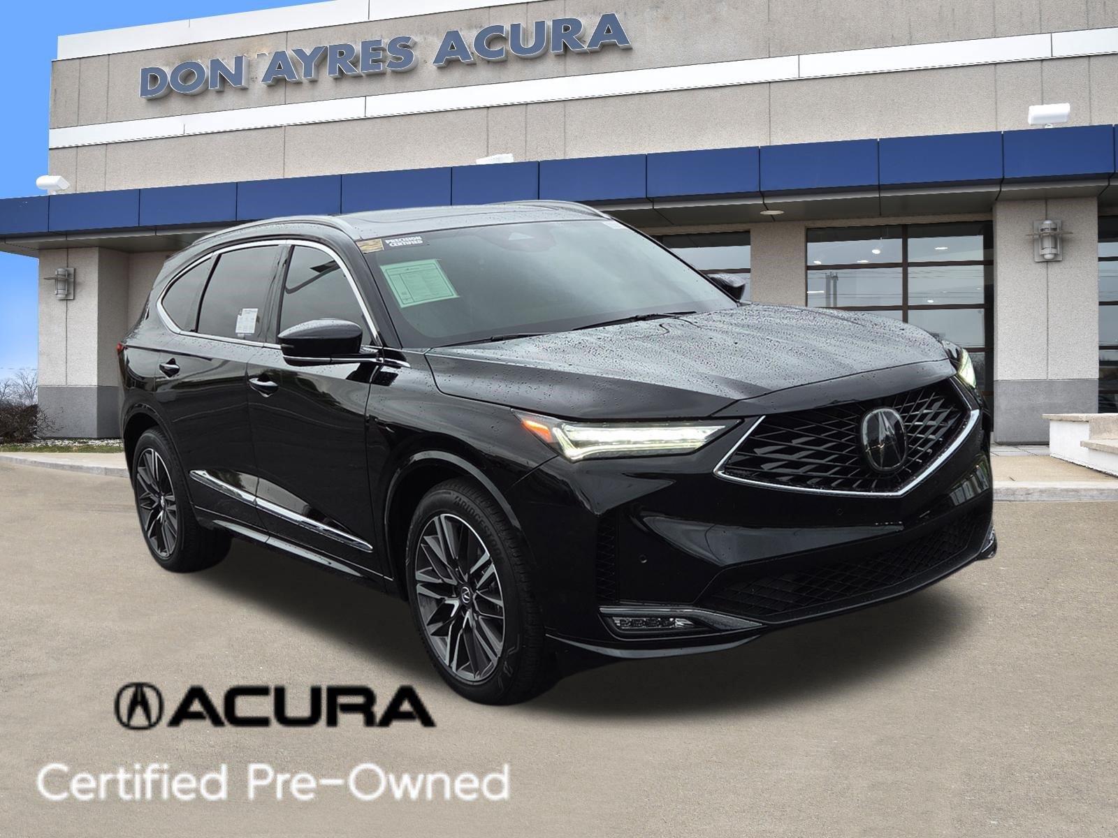 Majestic Black Pearl 2025 Acura MDX SUV / Crossover All-Wheel Drive Automatic