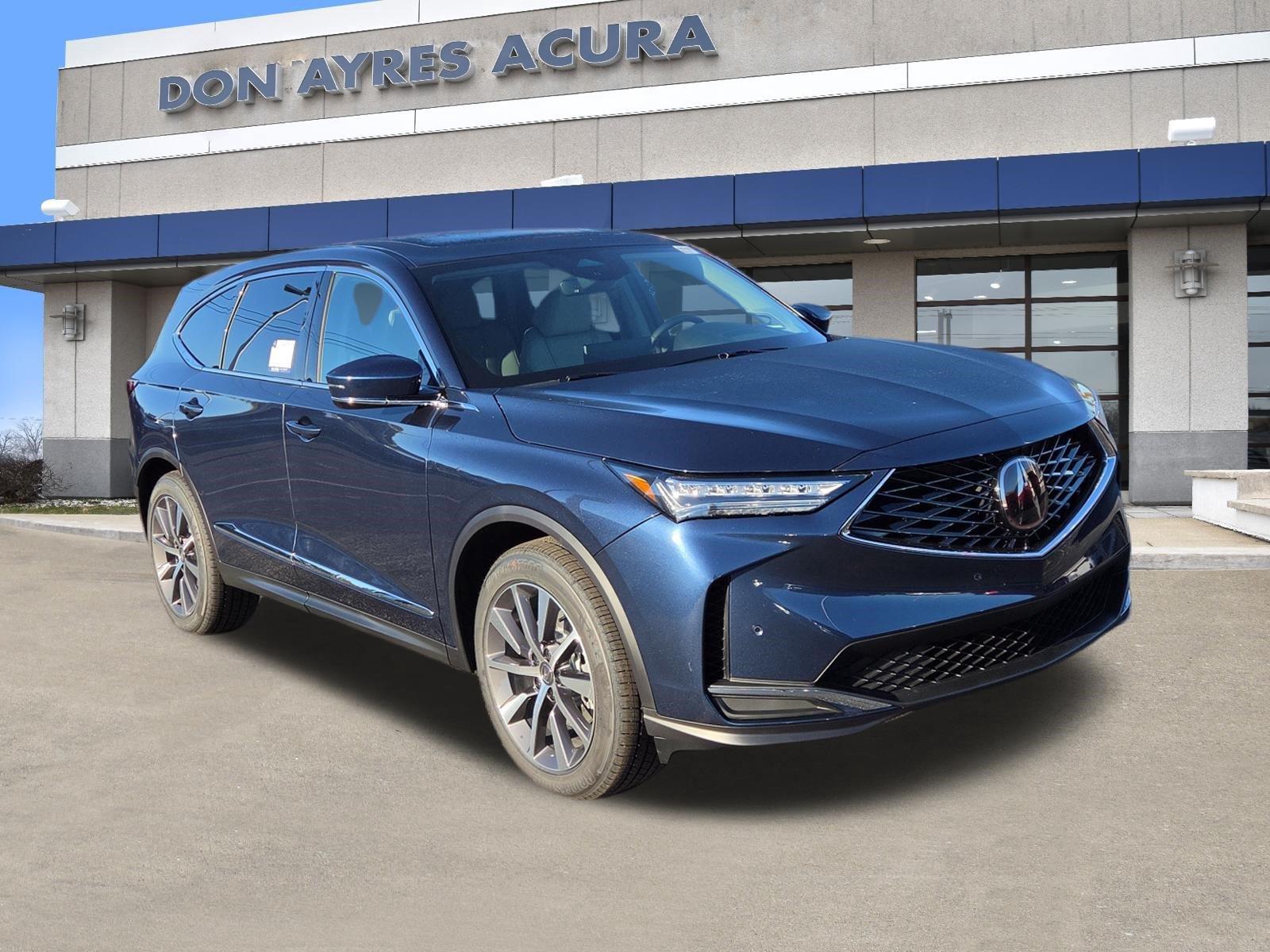 Canyon River Blue Metallic 2026 Acura MDX SUV / Crossover All-Wheel Drive Automatic