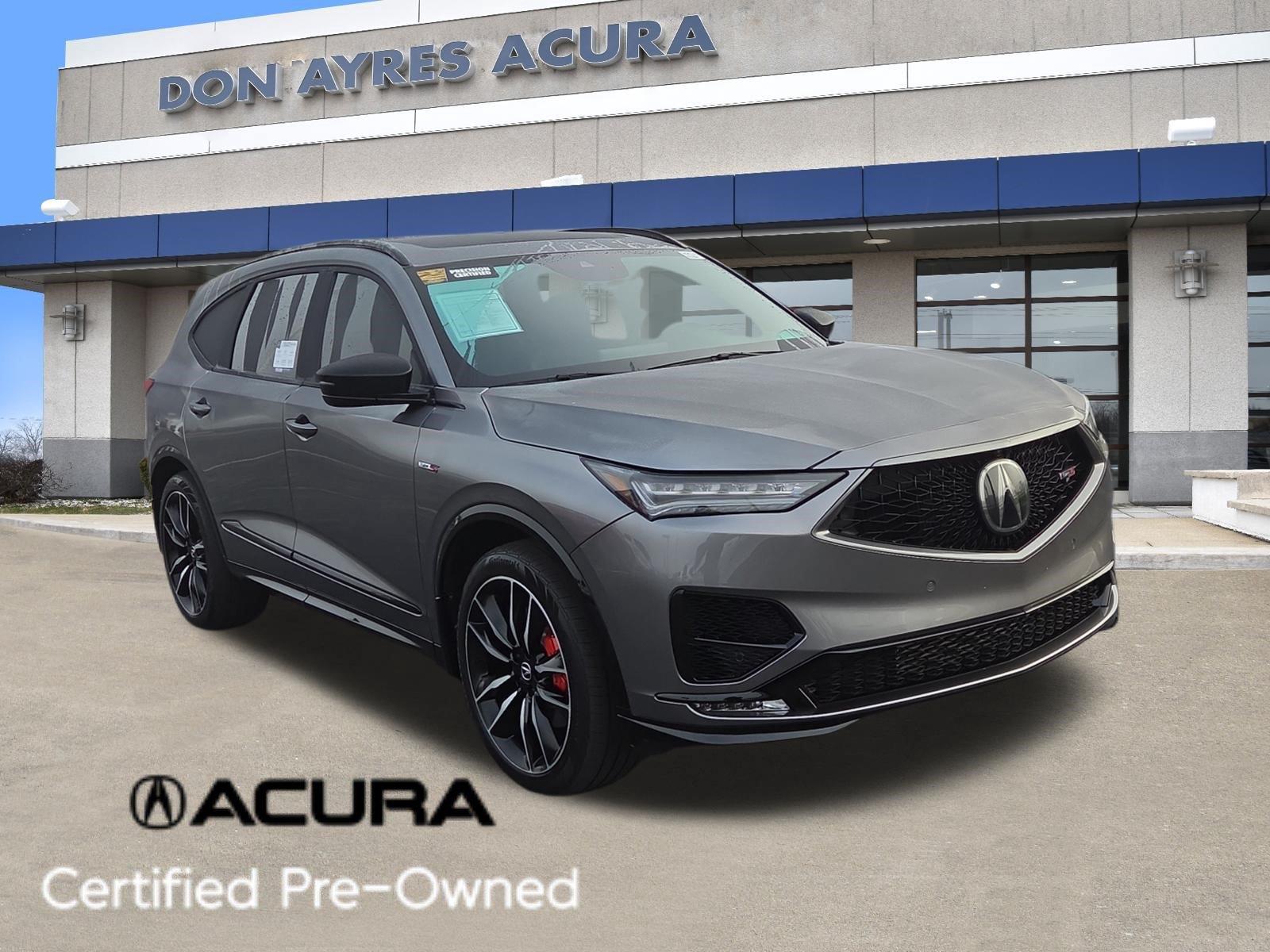 Liquid Carbon Metallic 2024 Acura MDX SUV / Crossover All-Wheel Drive Automatic