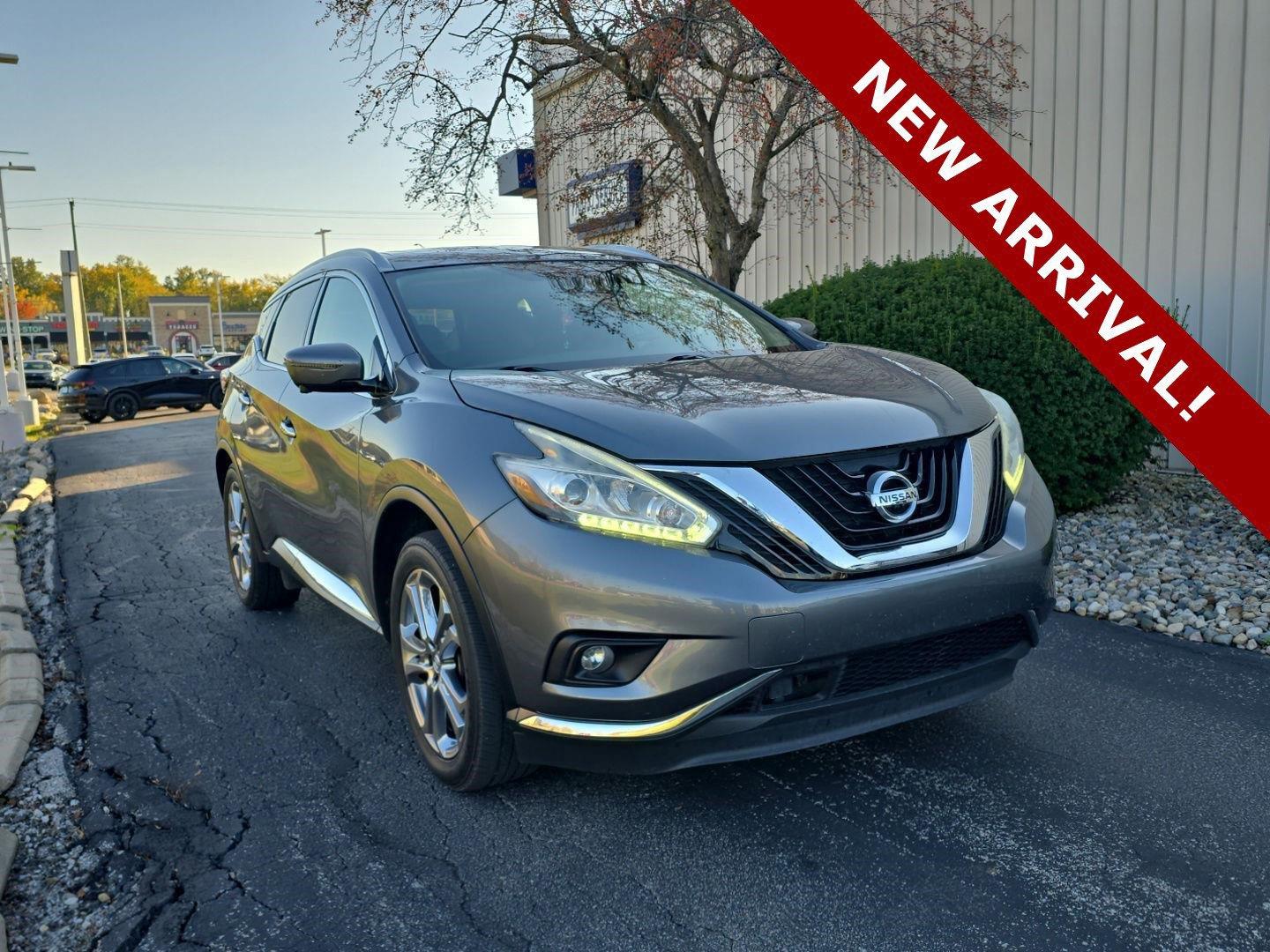 Gray (Gun Metallic) 2018 Nissan Murano SUV / Crossover All-Wheel Drive Continuously Variable Transmission