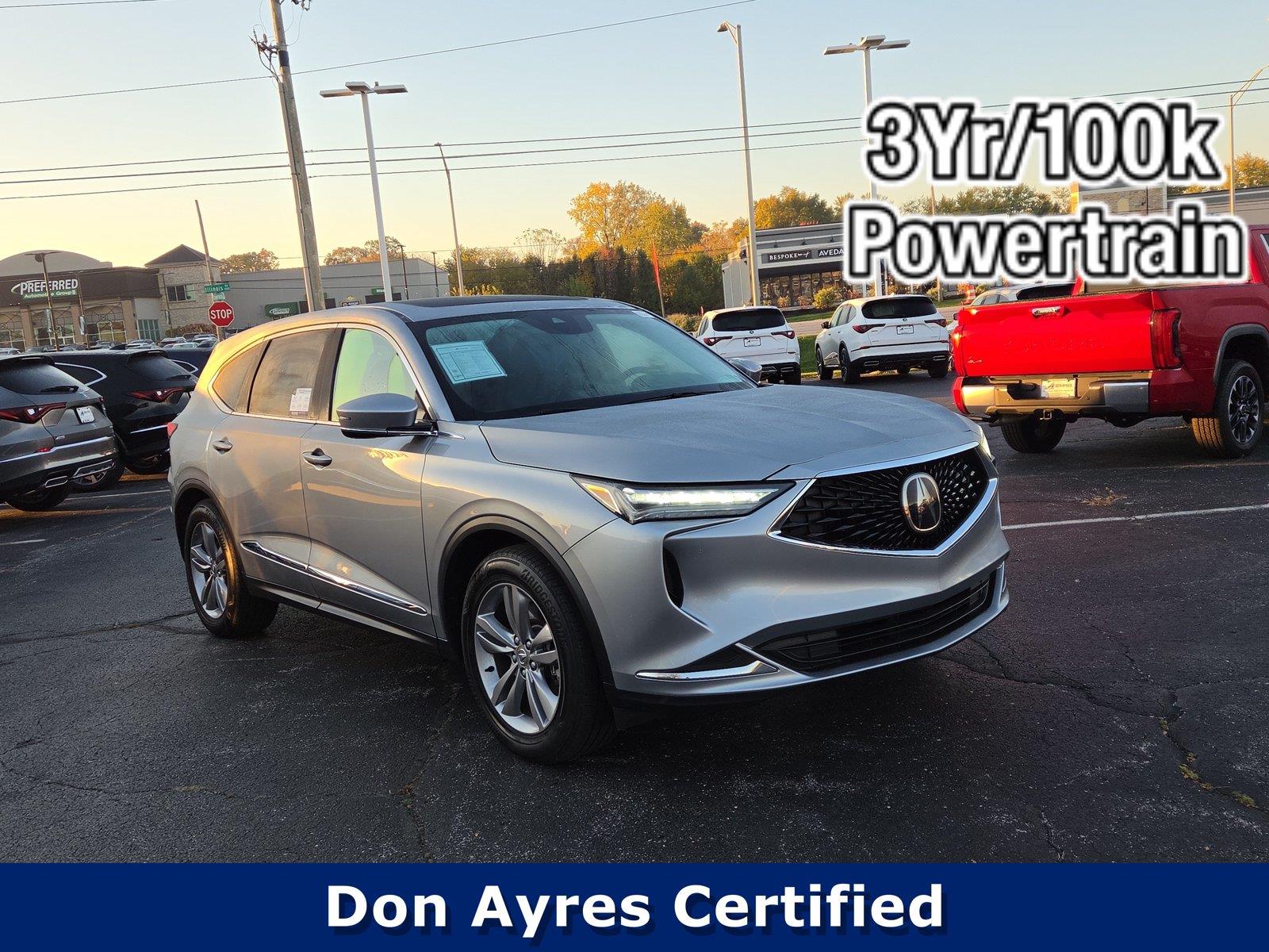 Lunar Silver Metallic 2024 Acura MDX SUV / Crossover All-Wheel Drive Automatic