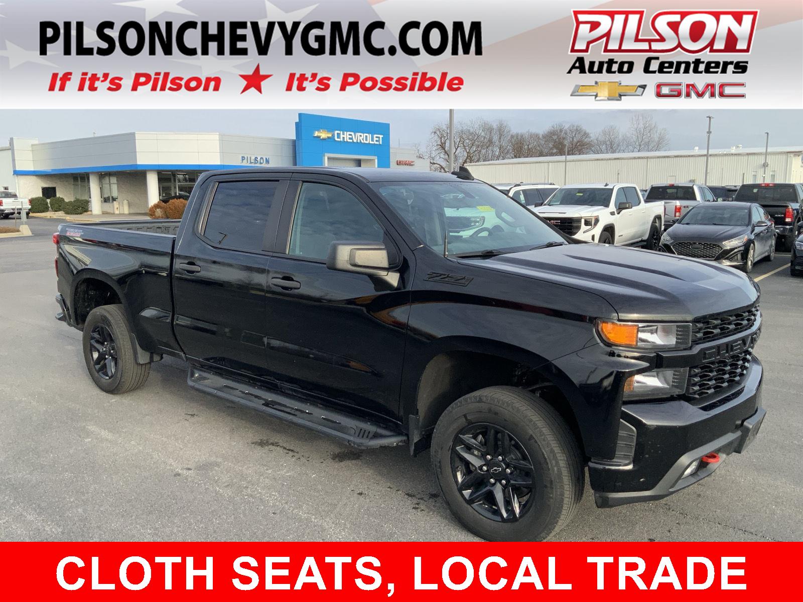 2019 Chevrolet Silverado 1500 Custom Trail Boss Crew Cab 4WD