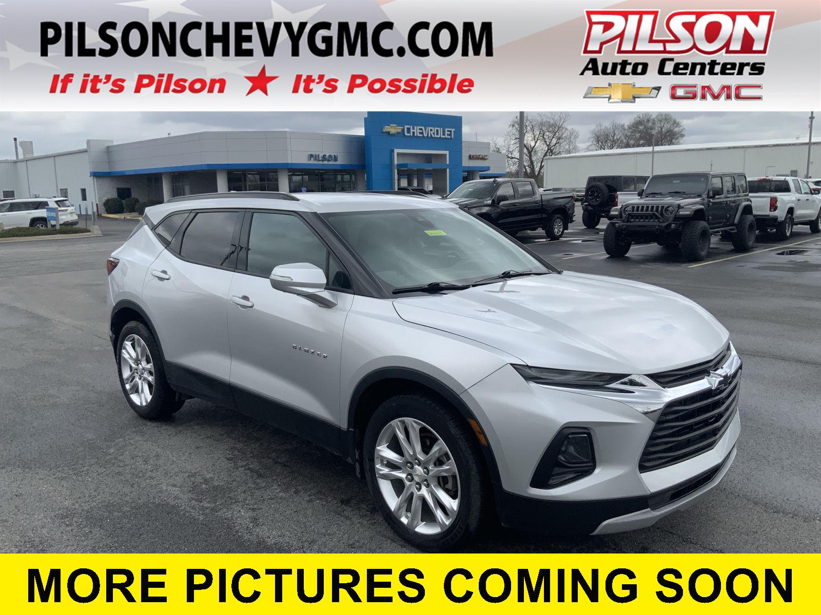 Silver Ice Metallic 2020 Chevrolet Blazer 3LT FWD SUV / Crossover Front-Wheel Drive 9-Speed Automatic