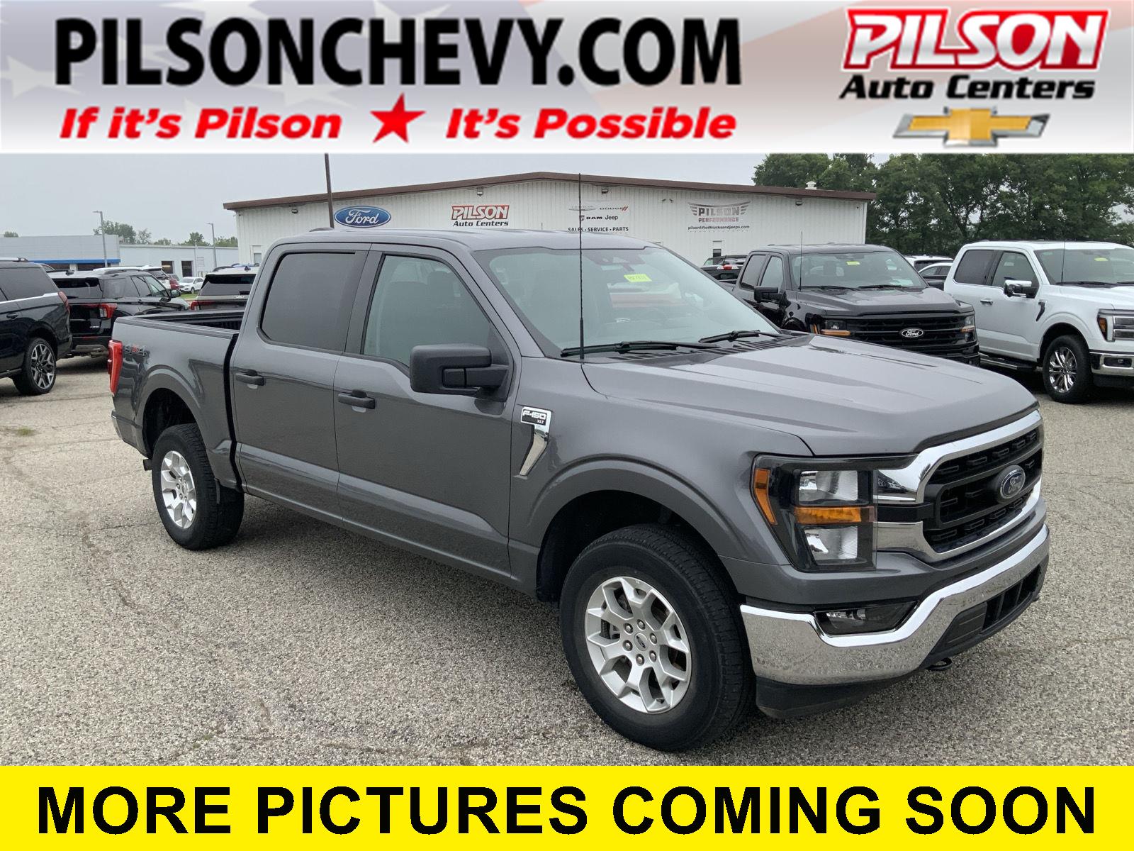 Agate Black 2023 Ford F-150 Pickup Truck Four-Wheel Drive Automatic