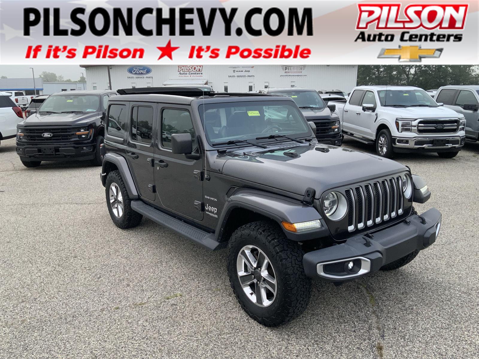  2020 Jeep Wrangler Unlimited Sahara 4WD   