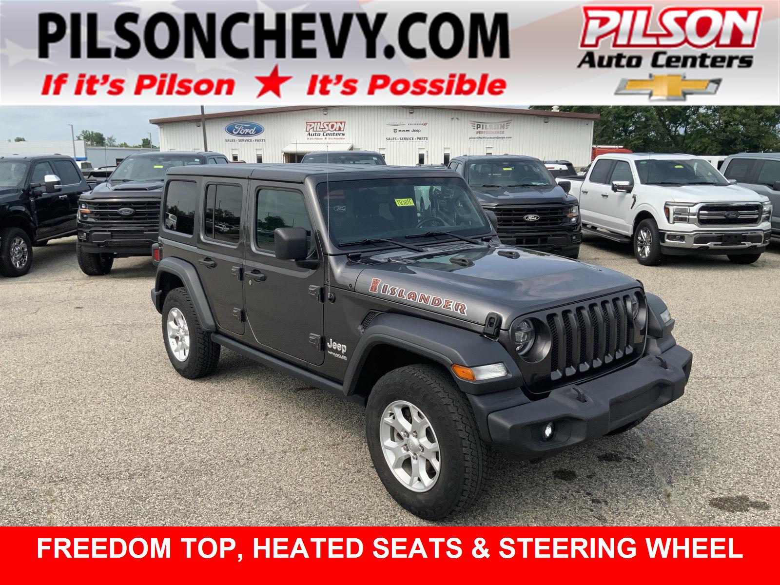 Gray (Granite Crystal Metallic Clearcoat) 2021 Jeep Wrangler SUV / Crossover Four-Wheel Drive 8-Speed Automatic