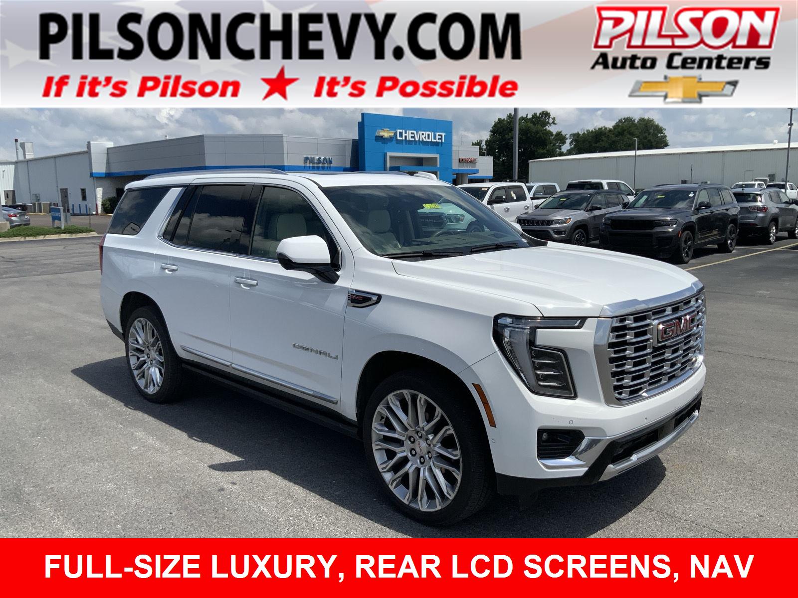white frost 2025 GMC Yukon SUV / Crossover Four-Wheel Drive