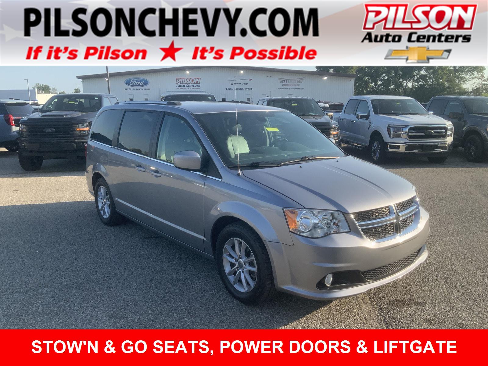 Silver (Billet Clearcoat) 2019 Dodge Grand Caravan Minivan Front-Wheel Drive 6-Speed Automatic