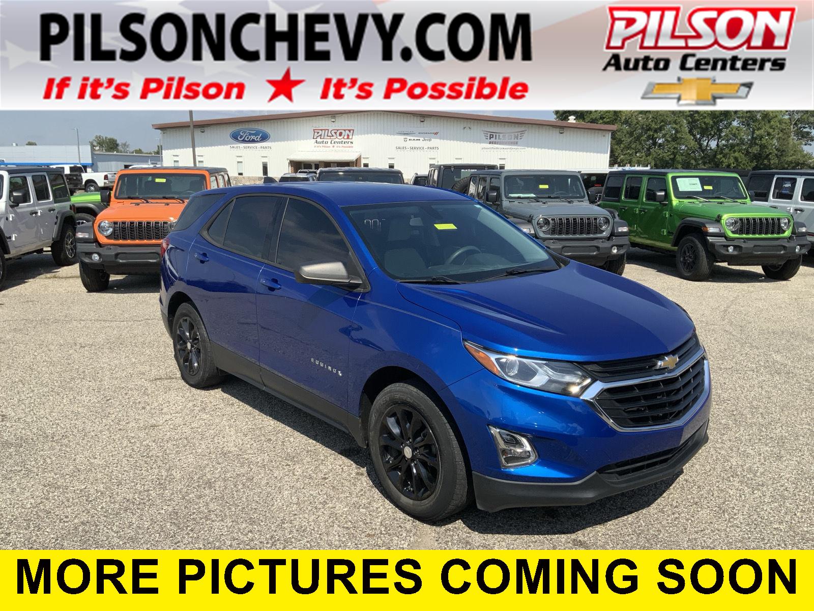 Kinetic Blue Metallic 2019 Chevrolet Equinox SUV / Crossover Front-Wheel Drive 6-Speed Automatic Overdrive