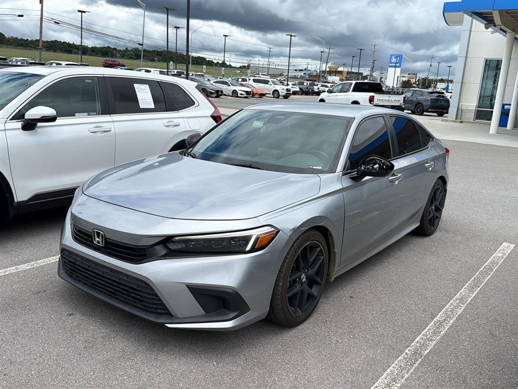 Lunar Silver Metallic 2023 Honda Civic Sedan Front-Wheel Drive 7-Speed CVT