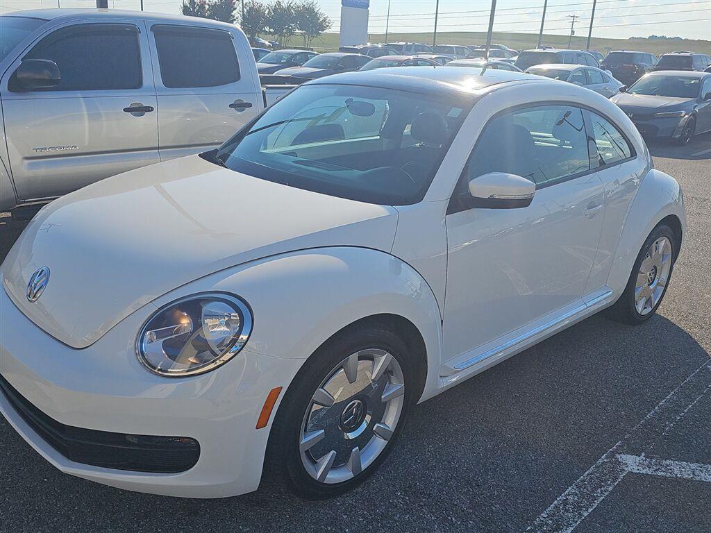 Candy White 2014 Volkswagen Beetle Hatchback  Automatic