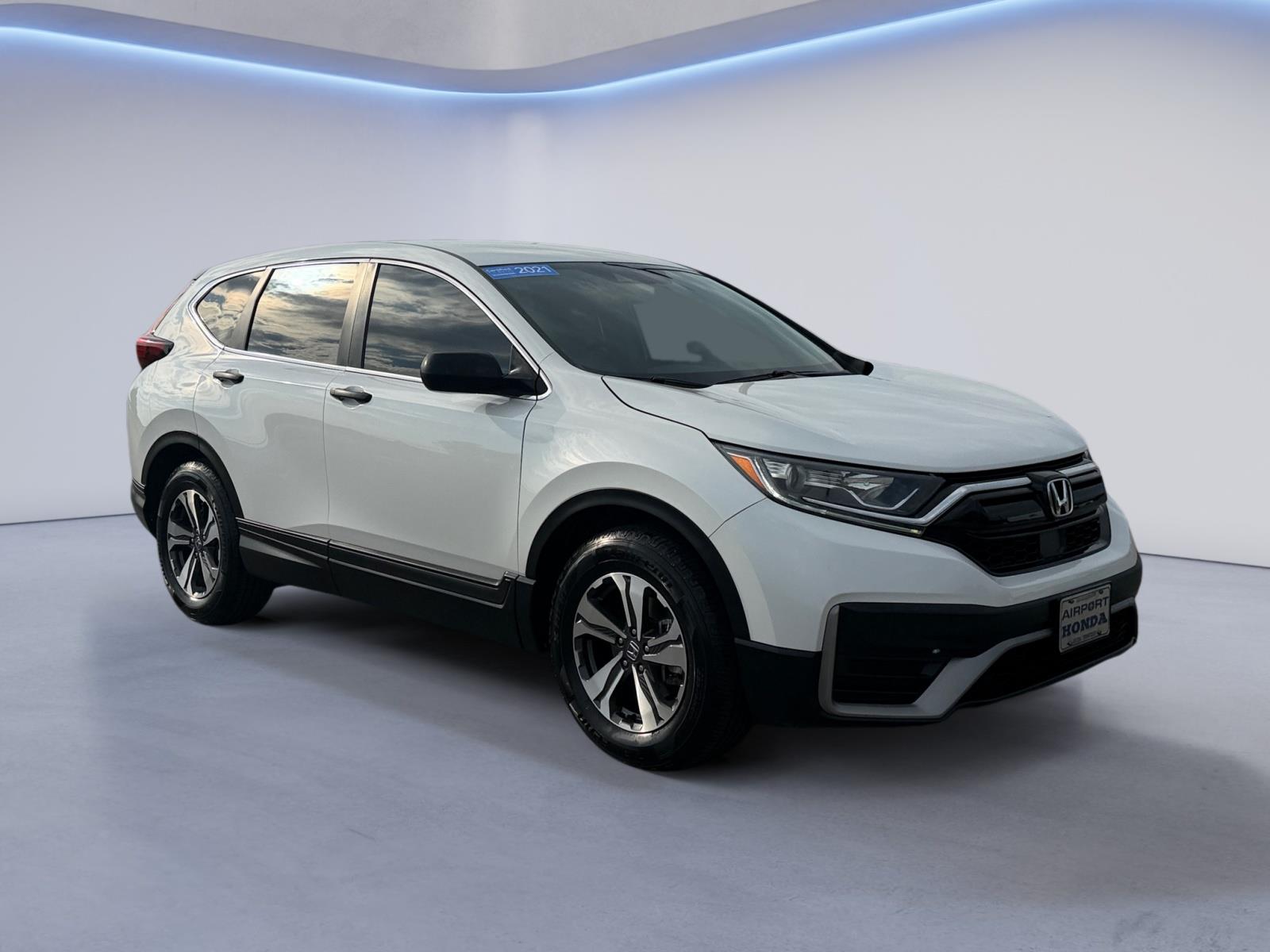 Platinum White Pearl 2021 Honda CR-V SUV / Crossover Front-Wheel Drive Continuously Variable Transmission