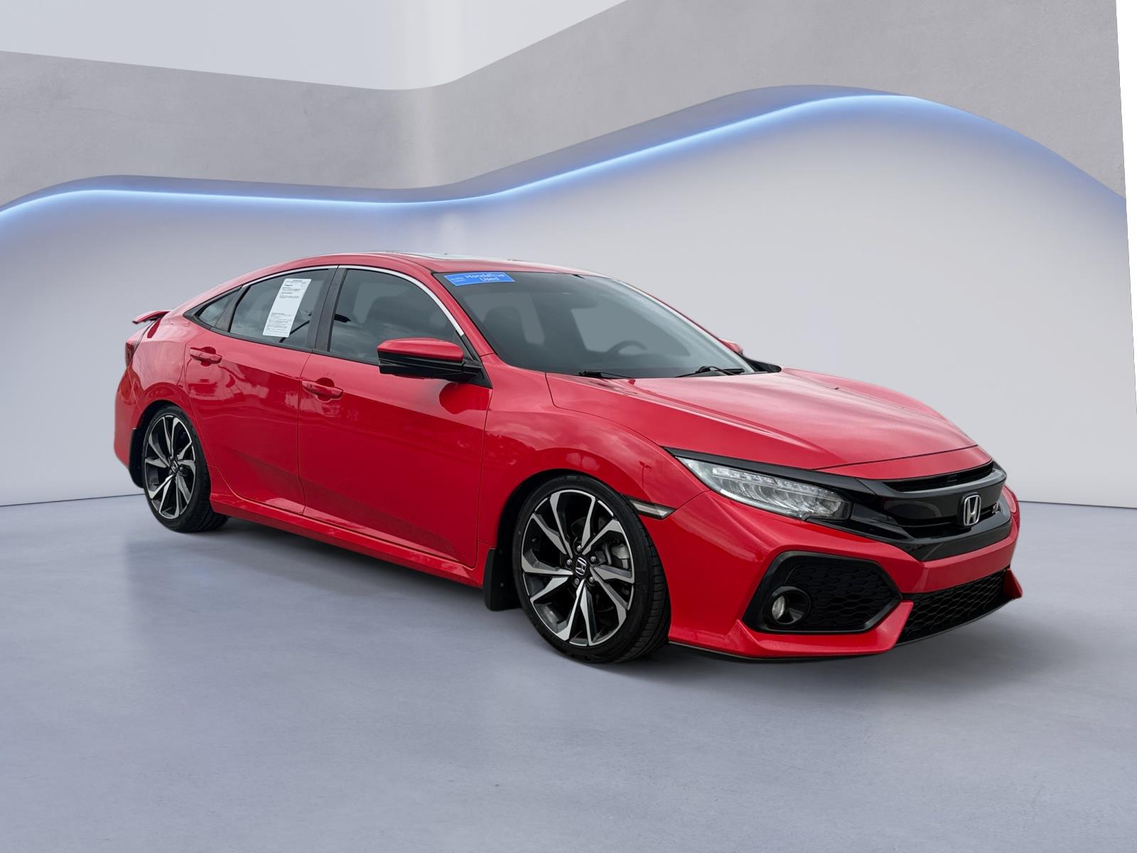 Rallye Red 2019 Honda Civic Sedan 6-Speed Manual