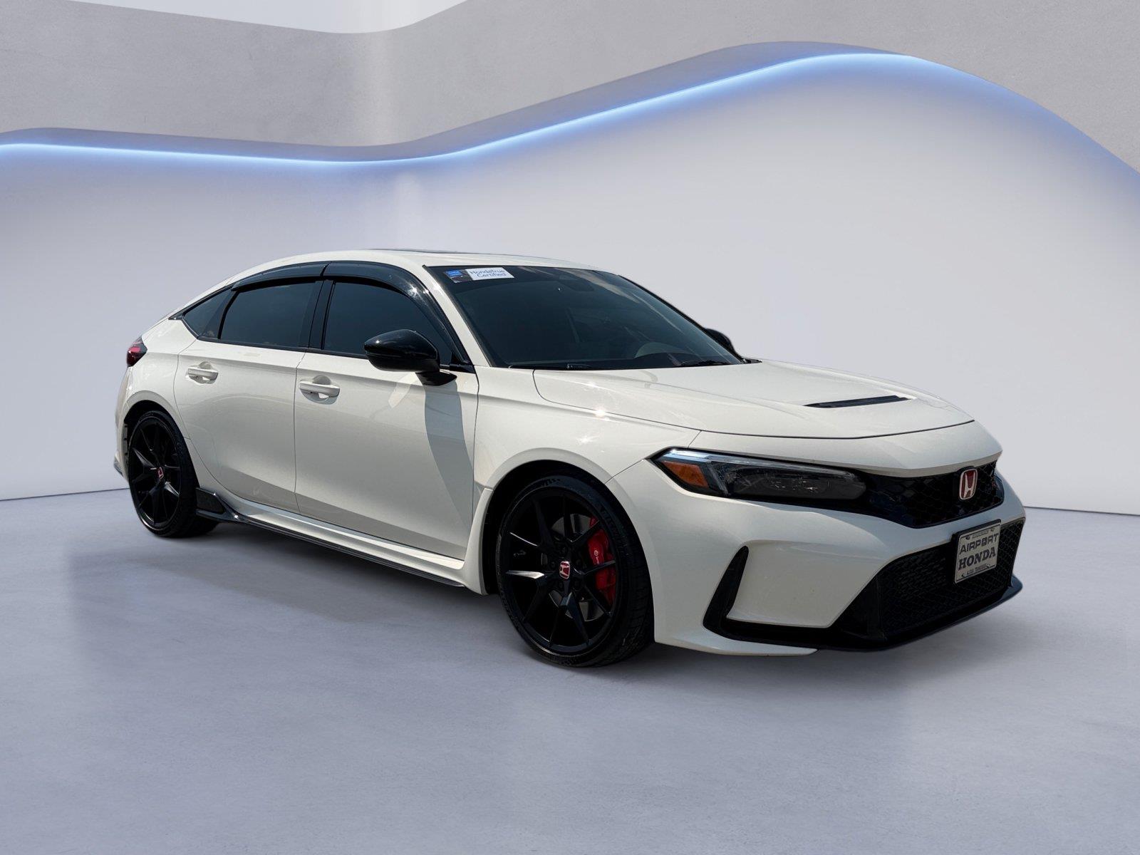 Championship White 2025 Honda Civic Type R Hatchback Front-Wheel Drive 6-Speed Manual