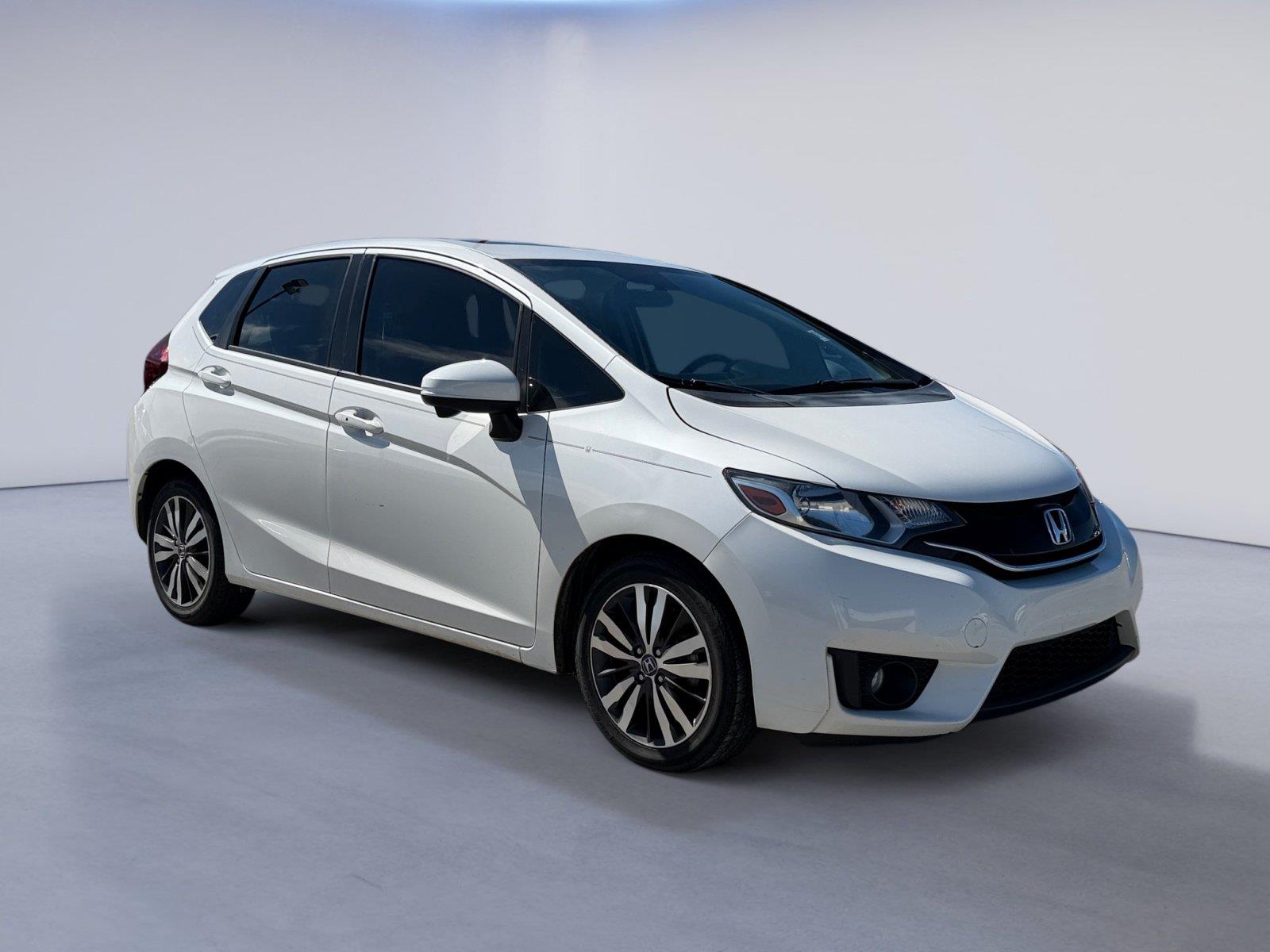 White Orchid Pearl 2016 Honda Fit Hatchback Front-Wheel Drive Continuously Variable Transmission