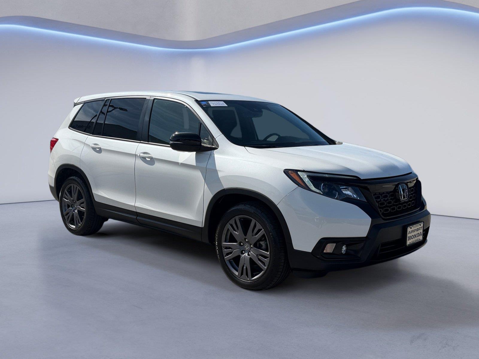 Platinum White Pearl 2021 Honda Passport SUV / Crossover Front-Wheel Drive Automatic