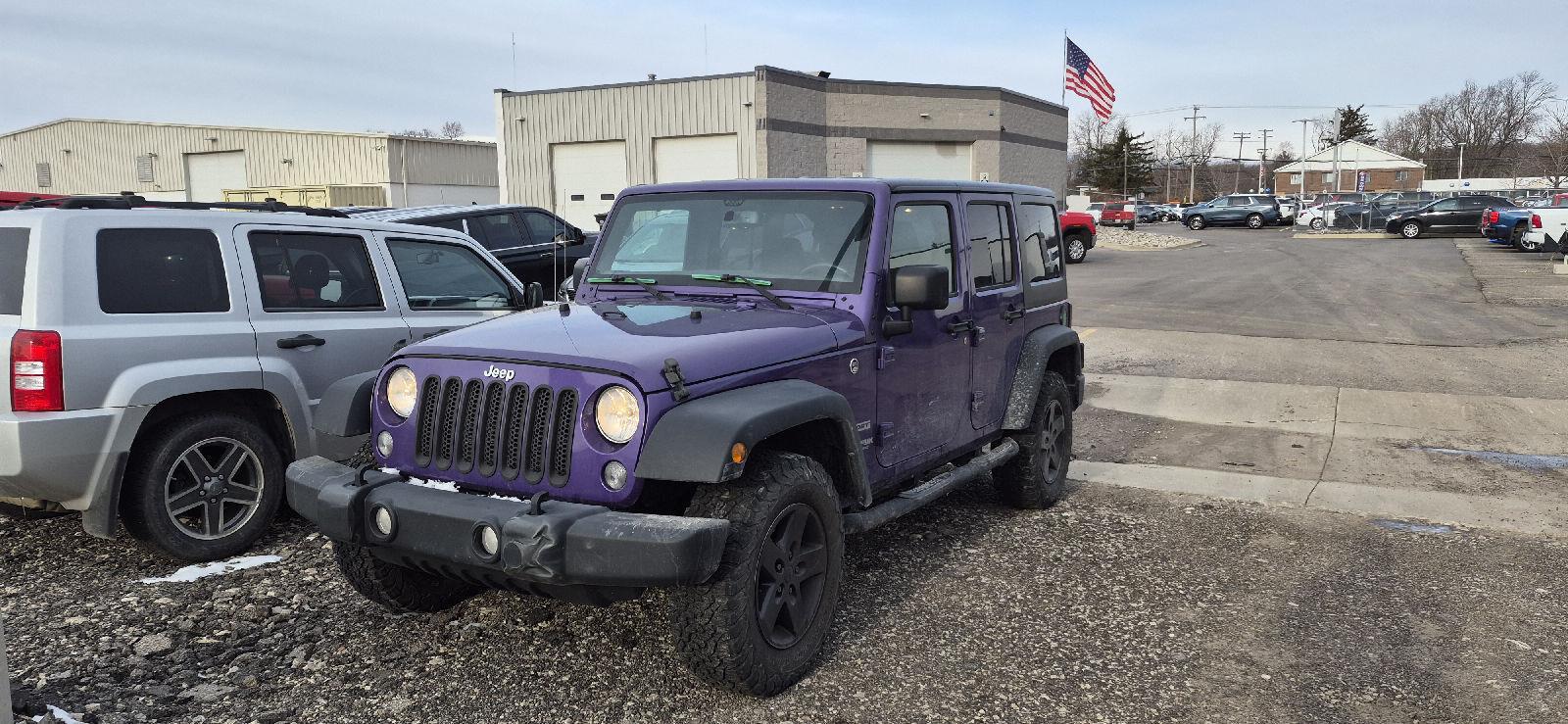 2018 Jeep Wrangler JK Unlimited Sport S 4WD