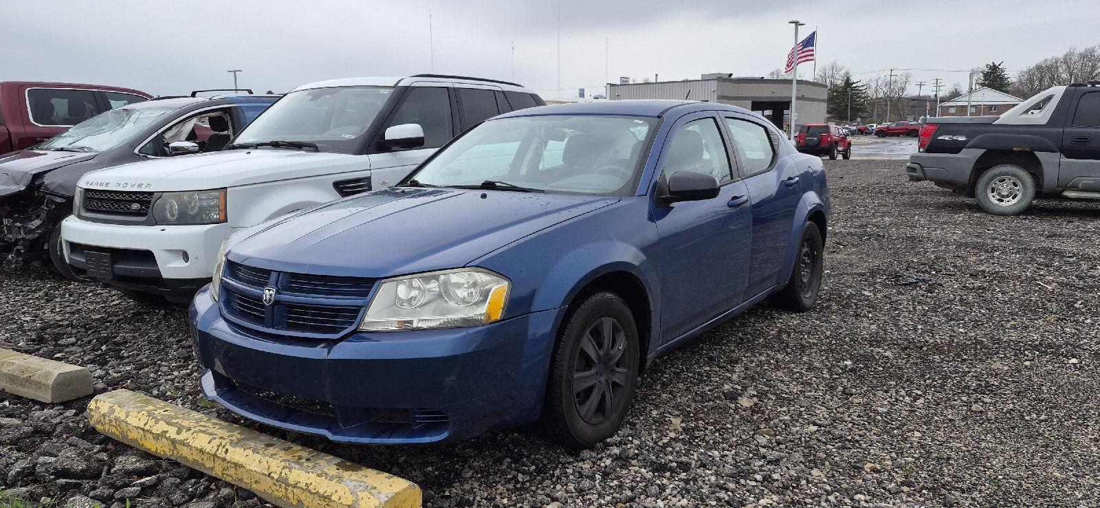 Deep Water Blue Pearl 2010 Dodge Avenger SXT FWD Sedan Front-Wheel Drive 4-Speed Automatic