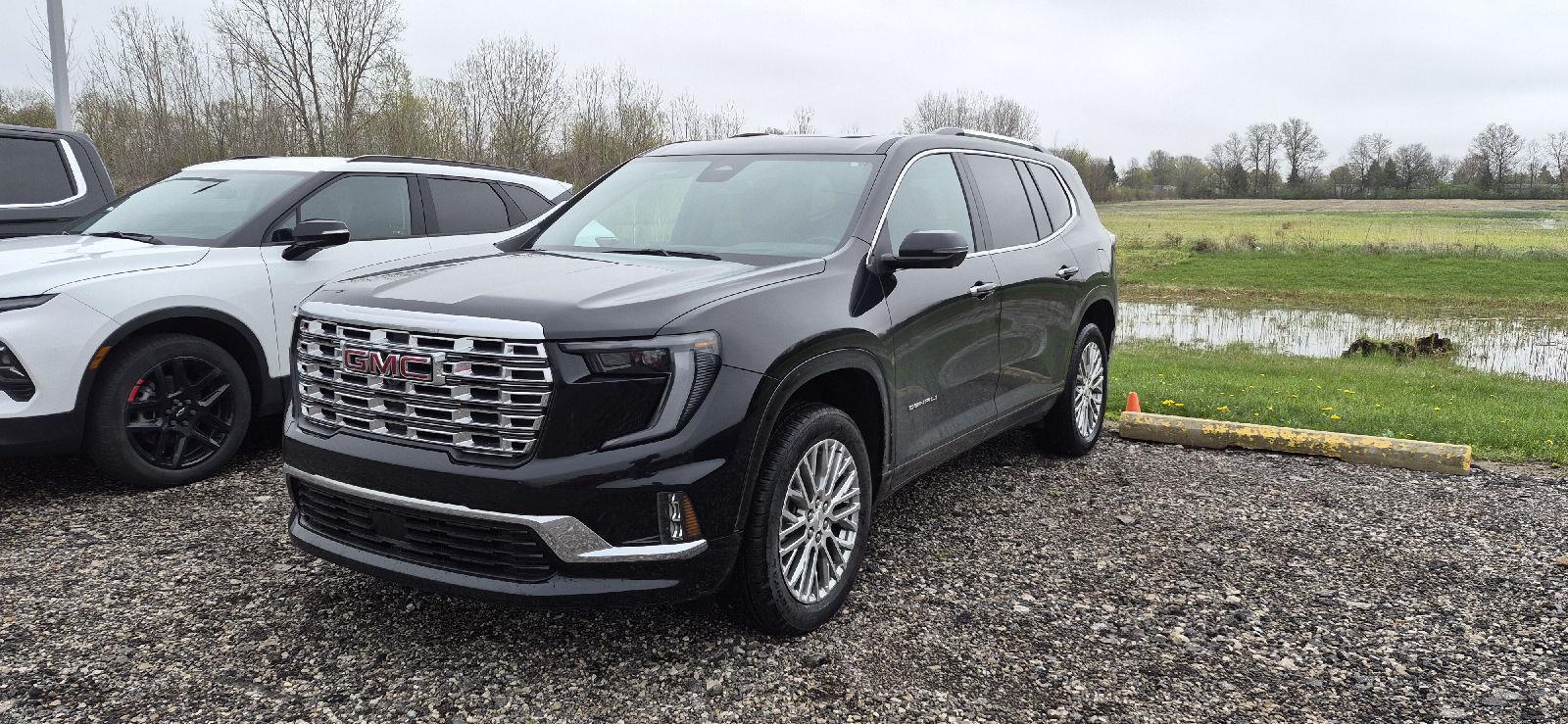 Black (Ebony Twilight Metallic) 2024 GMC Acadia Denali FWD SUV / Crossover Front-Wheel Drive 8-Speed Automatic