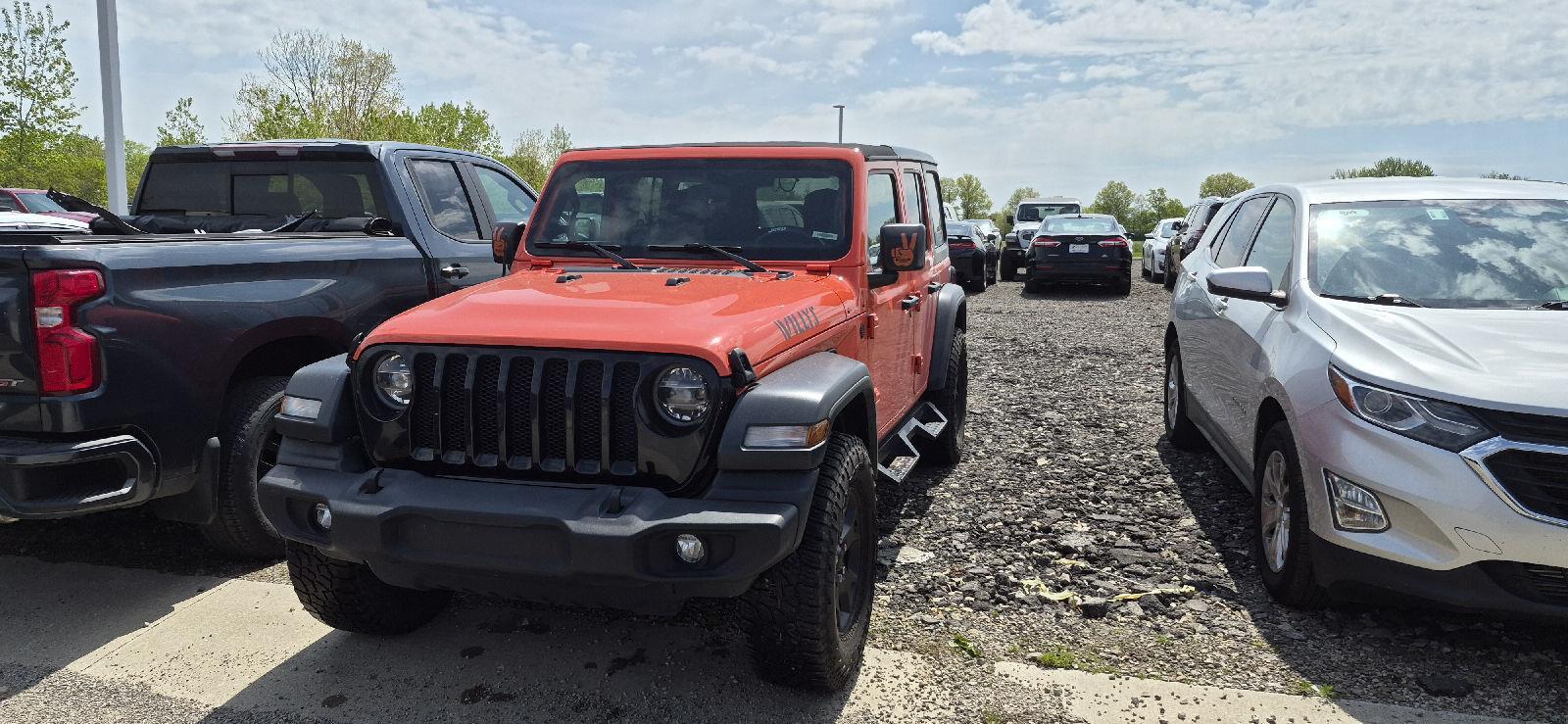 Punkn Metallic Clearcoat 2020 Jeep Wrangler Unlimited Willys 4WD SUV / Crossover Four-Wheel Drive 8-Speed Automatic