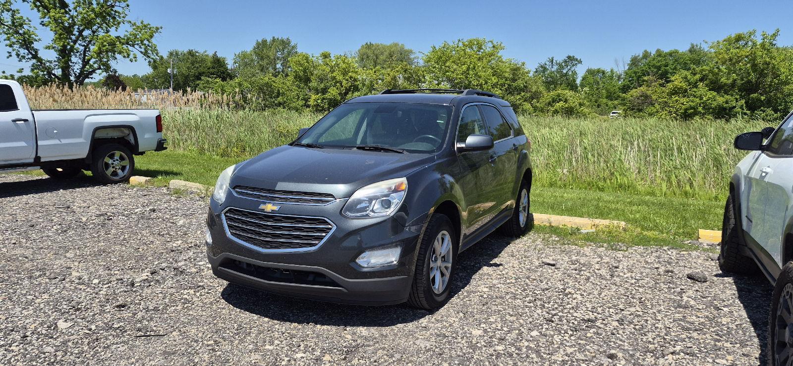 Nightfall Gray Metallic 2017 Chevrolet Equinox LT FWD SUV / Crossover Front-Wheel Drive 6-Speed Automatic Overdrive
