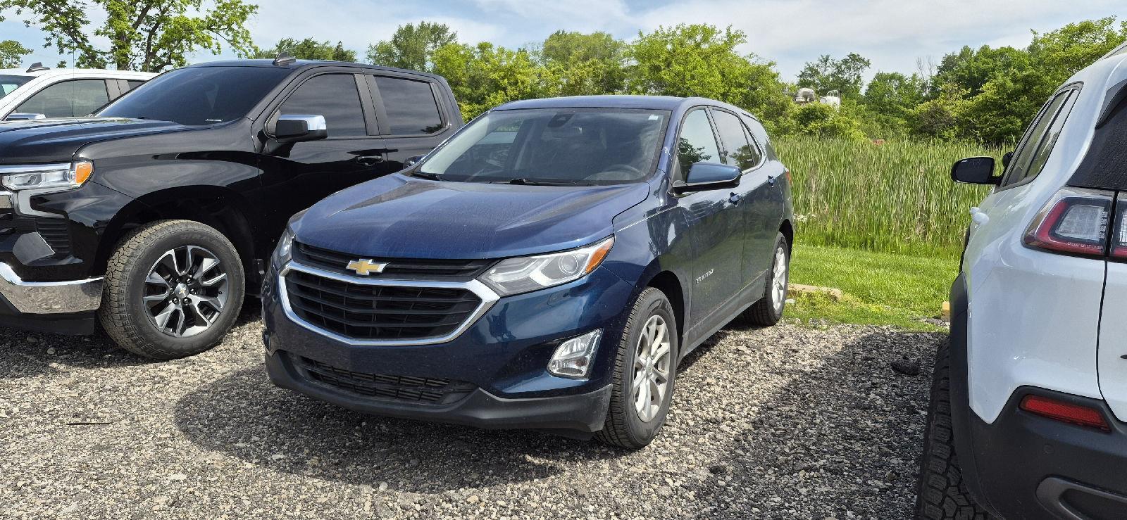 Pacific Blue Metallic 2020 Chevrolet Equinox 1.5T LT FWD SUV / Crossover Front-Wheel Drive 6-Speed Automatic Overdrive