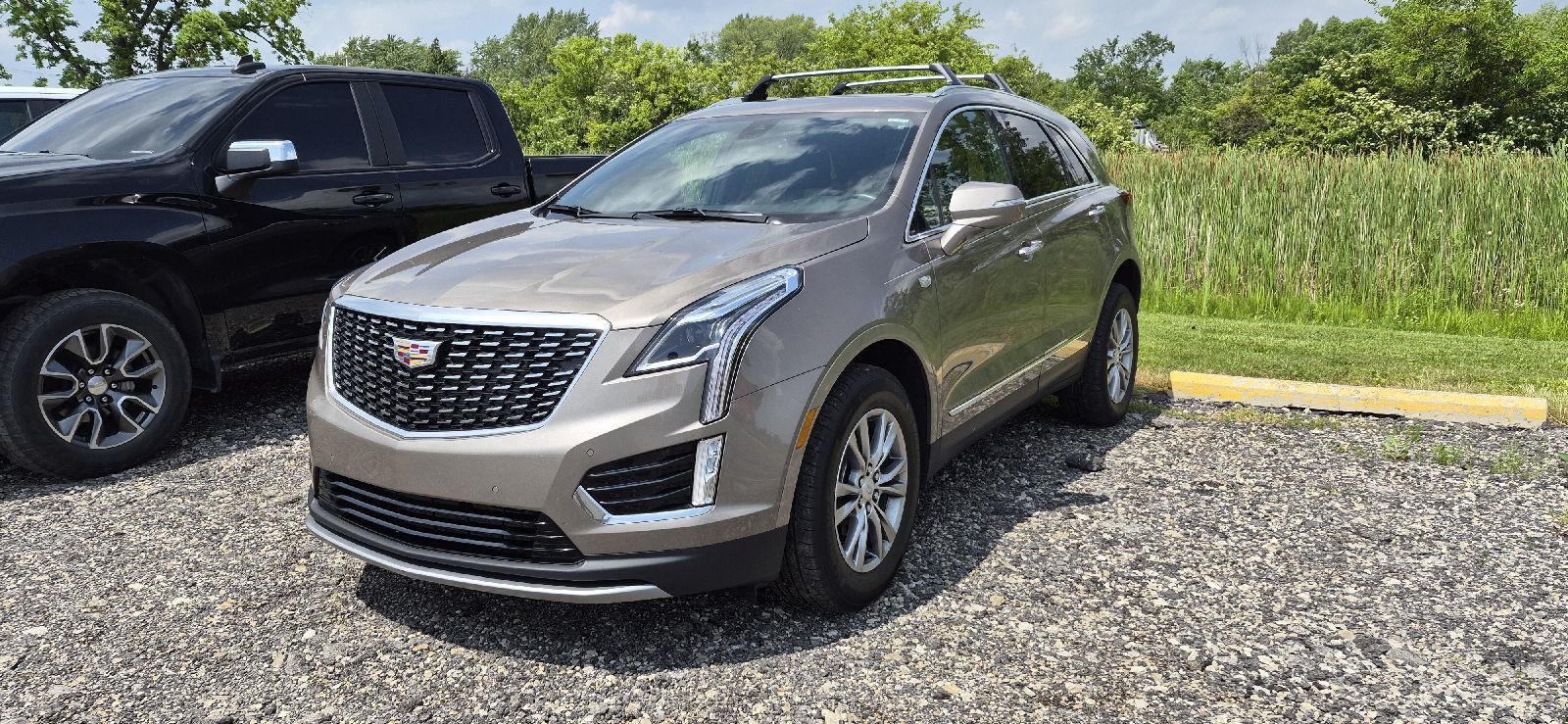 Latte Metallic 2023 Cadillac XT5 Premium Luxury AWD SUV / Crossover Four-Wheel Drive 9-Speed Automatic