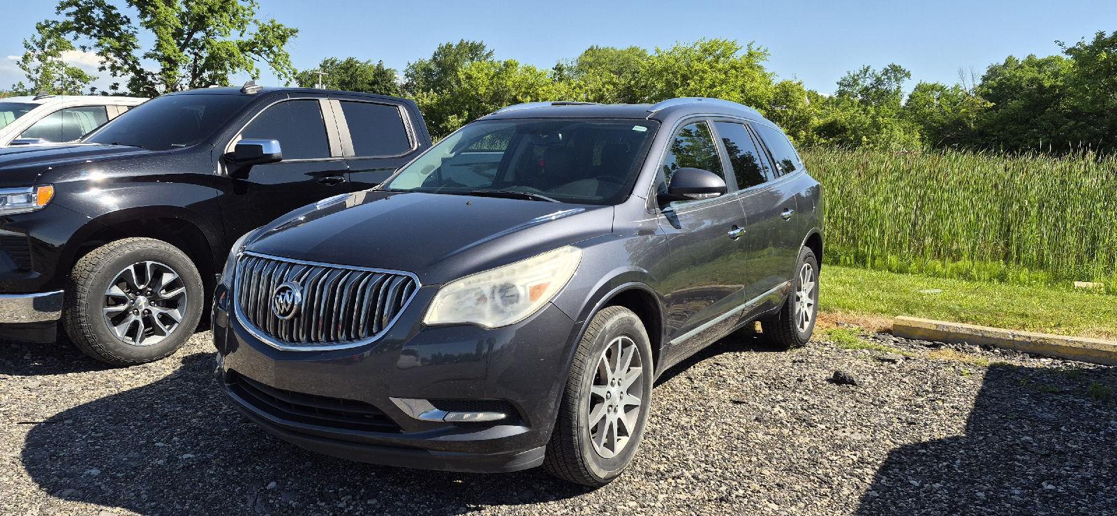 Cyber Gray Metallic 2014 Buick Enclave SUV / Crossover Front-Wheel Drive 6-Speed Automatic Overdrive