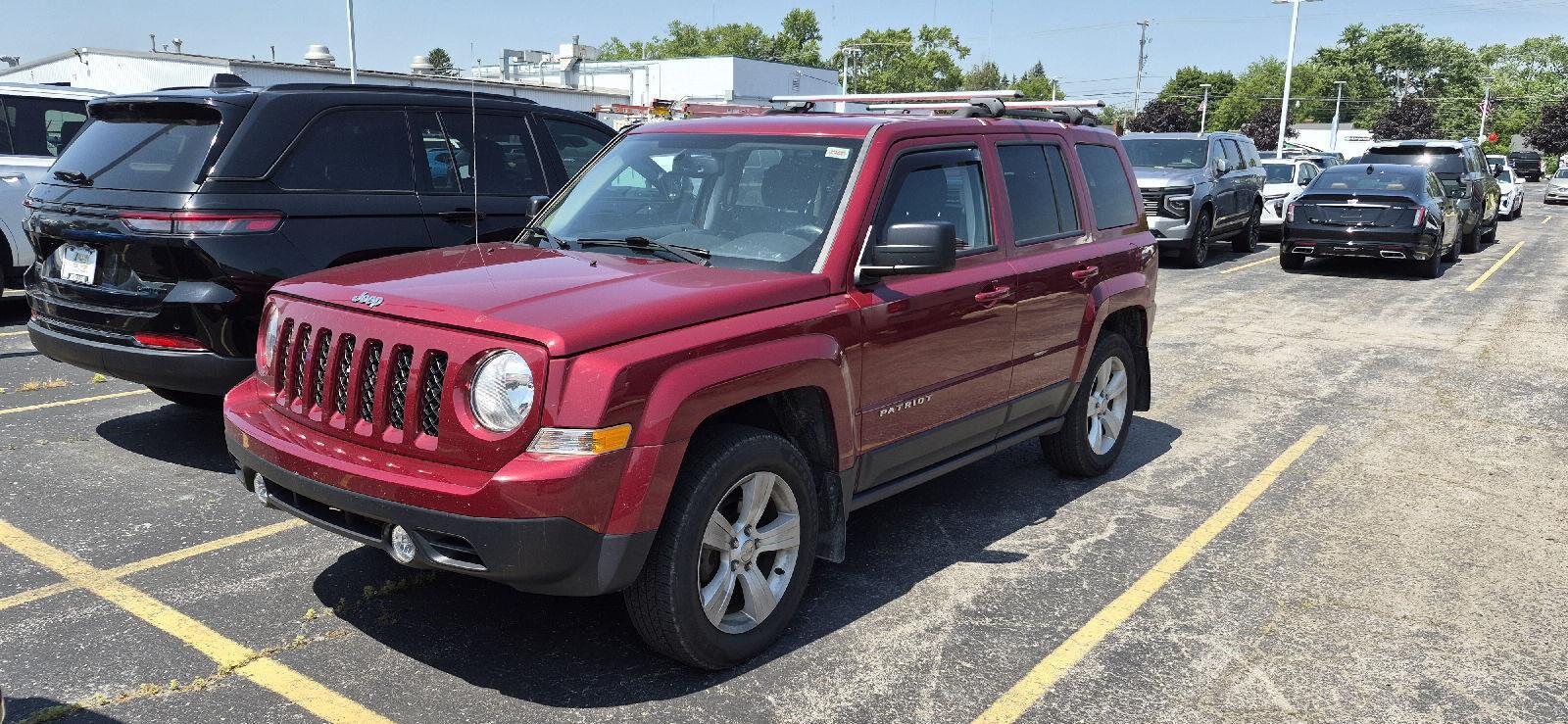 Deep Cherry Red Crystal Pearlcoat 2016 Jeep Patriot SUV / Crossover Four-Wheel Drive 6-Speed Automatic