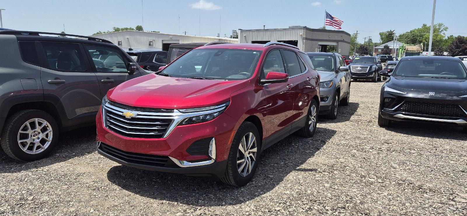 Radiant Red Tintcoat 2023 Chevrolet Equinox SUV / Crossover Front-Wheel Drive 6-Speed Automatic Overdrive