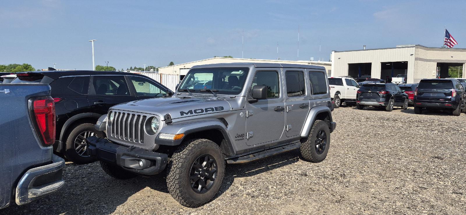 Billet Silver Metallic Clearcoat 2019 Jeep Wrangler SUV / Crossover Four-Wheel Drive 8-Speed Automatic