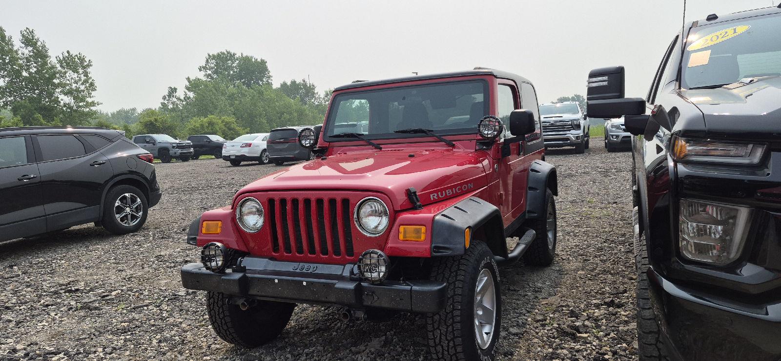 Flame Red 2006 Jeep Wrangler SUV / Crossover Four-Wheel Drive 4-Speed Automatic