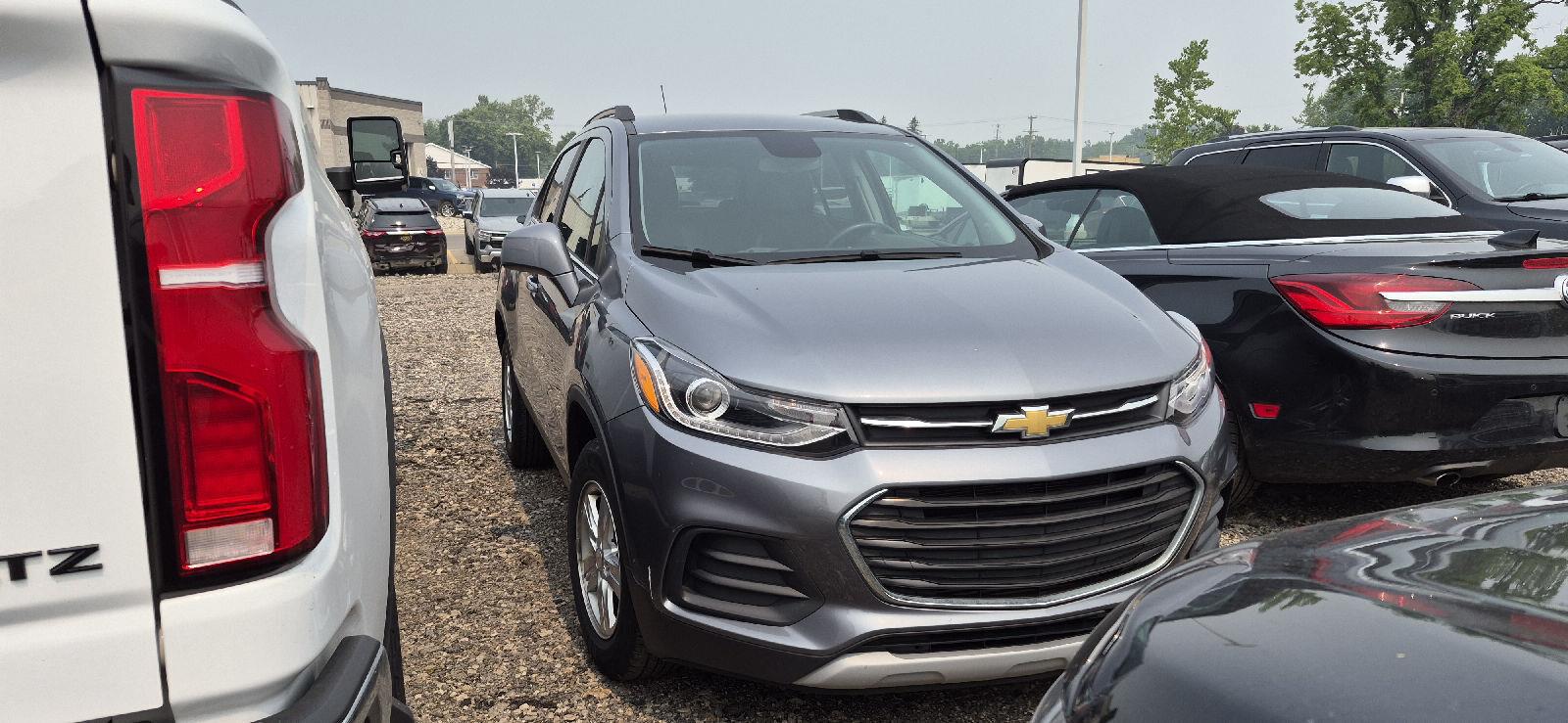 Gray (Satin Steel Metallic) 2019 Chevrolet Trax SUV / Crossover All-Wheel Drive 6-Speed Automatic