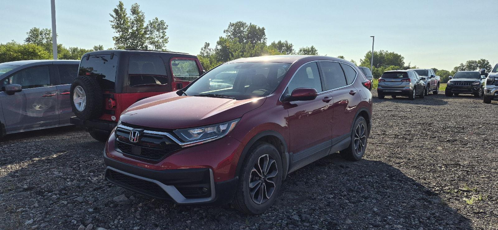 Radiant Red Metallic 2021 Honda CR-V SUV / Crossover All-Wheel Drive Continuously Variable Transmission
