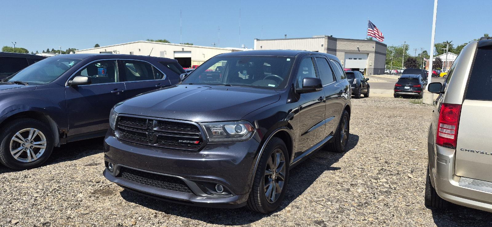 Gray (Maximum Steel Metallic Clearcoat) 2014 Dodge Durango SUV / Crossover All-Wheel Drive 8-Speed Automatic