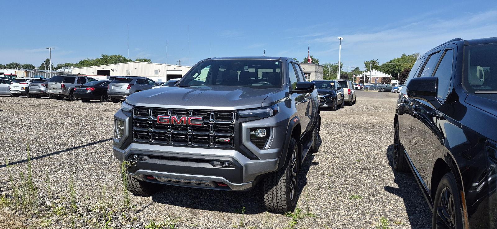 Sterling Metallic 2024 GMC Canyon Pickup Truck Four-Wheel Drive 8-Speed Automatic