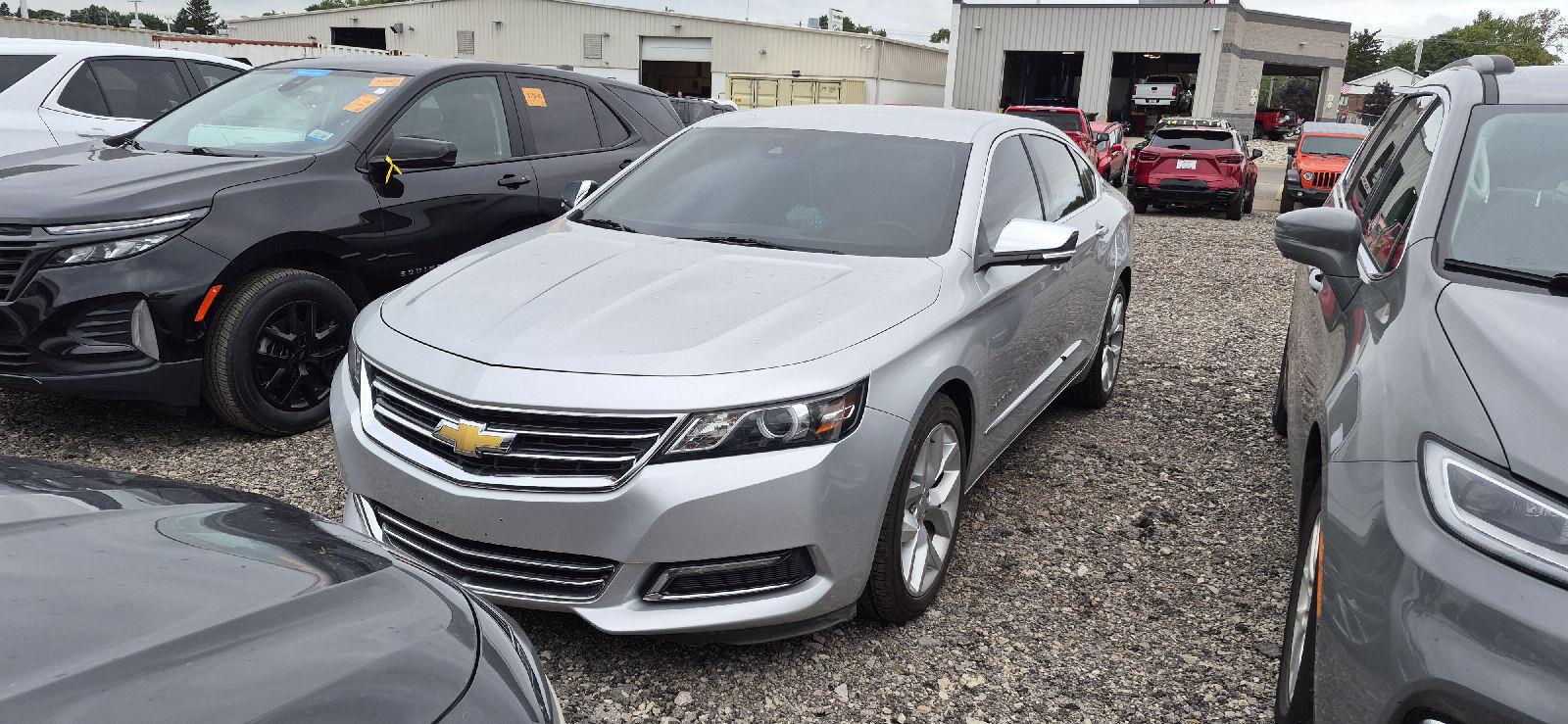 Silver Ice Metallic 2016 Chevrolet Impala Sedan Front-Wheel Drive 6-Speed Automatic Overdrive