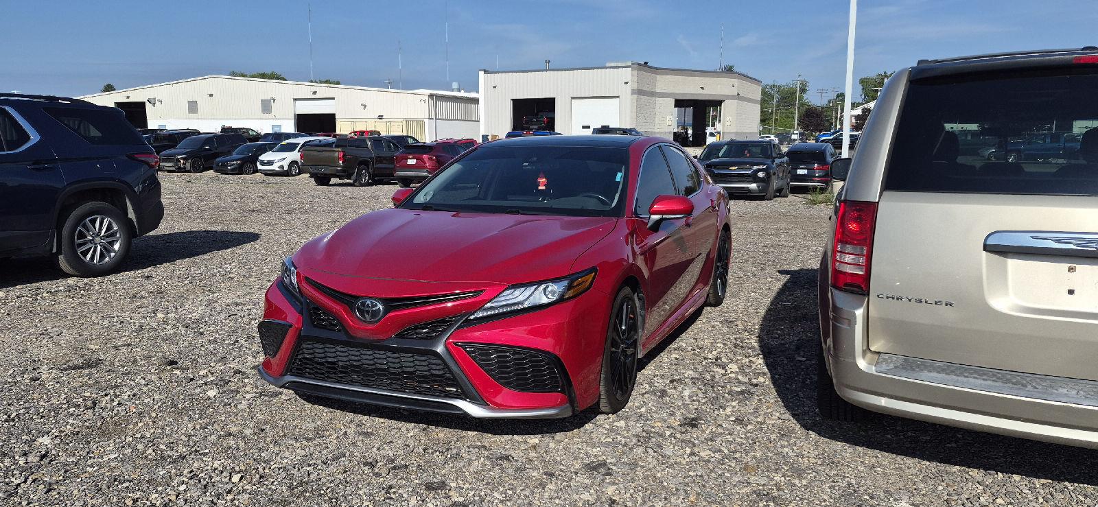 Supersonic Red 2024 Toyota Camry Sedan Front-Wheel Drive Automatic