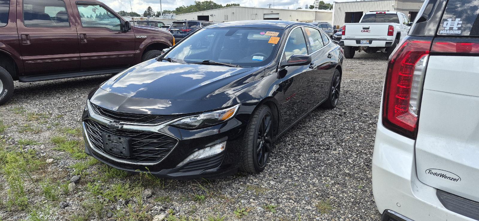 Mosaic Black Metallic 2021 Chevrolet Malibu Sedan Front-Wheel Drive Continuously Variable Transmission